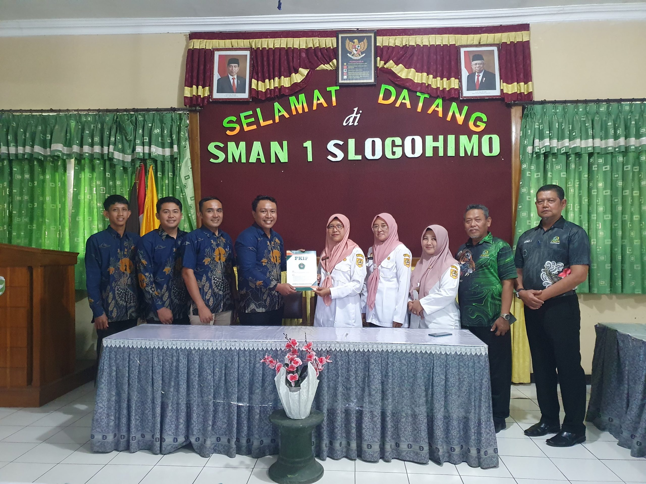 Menggali Potensi Kelas Khusus Olahraga (KKO) SMA NEGERI 1 SLOGOHIMO Gandeng Prodi Pendidikan Jasmani FKIP UNIVERSITAS VETERAN BANGUN NUSANTARA